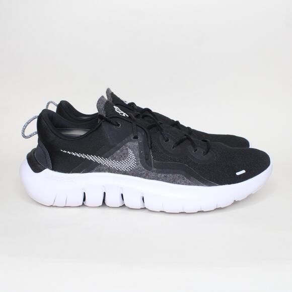 Nike Flex Run 2021 Black White Smoke Gray Athletic Sneakers CW3408-002 Men Sz 13 main image 8